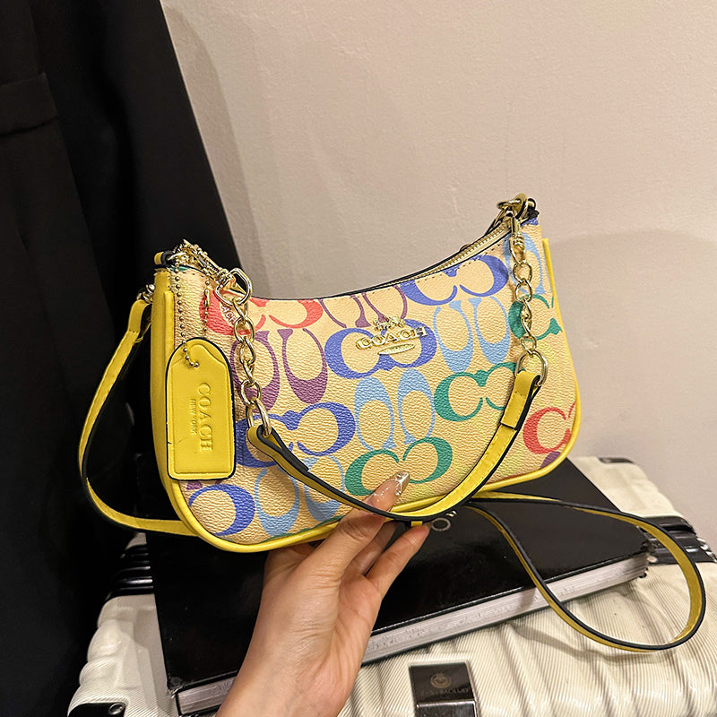 Modern Chic All-Season PU/Artificial Leather/Microfiber Leather Women's Handbags Other Bags | Color: Yellow | Image 2