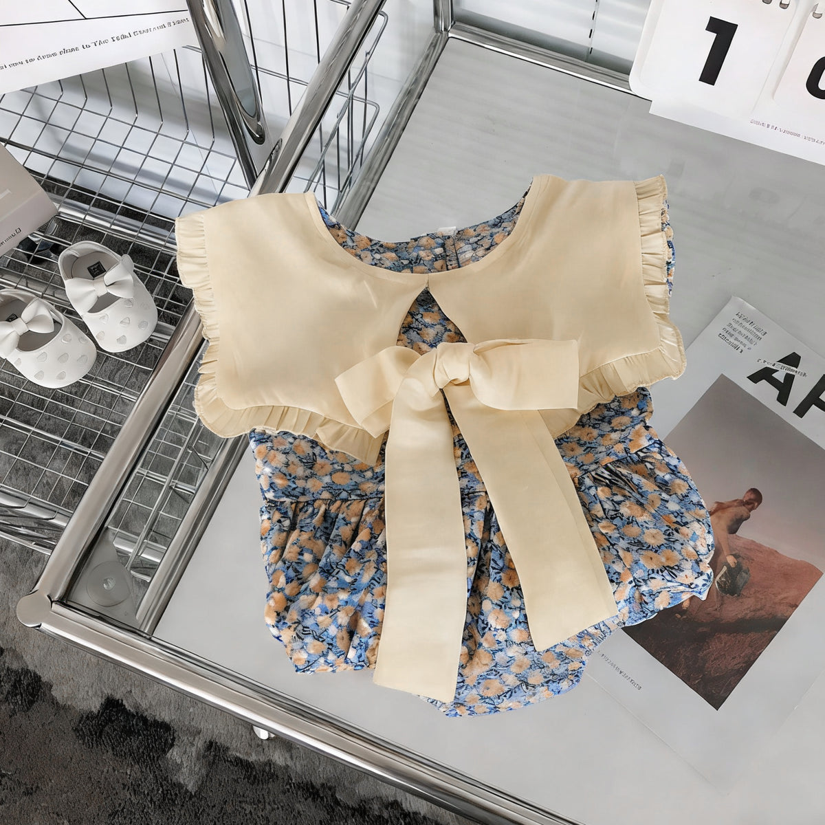 Sweet & Cute Summer Girls' A-Line Dress, Ages 2-11 | Color: As the Picture | Image 1