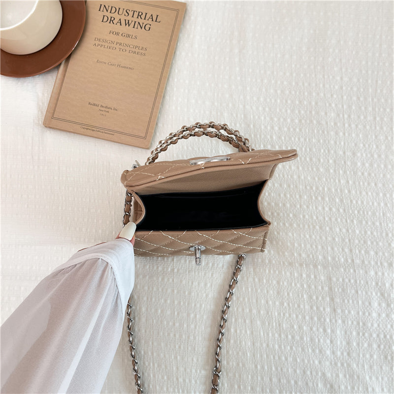 Modern Chic All-Season PU/Artificial Leather/Microfiber Leather Women's Handbags Other Bags | Color: Khaki | Image 2