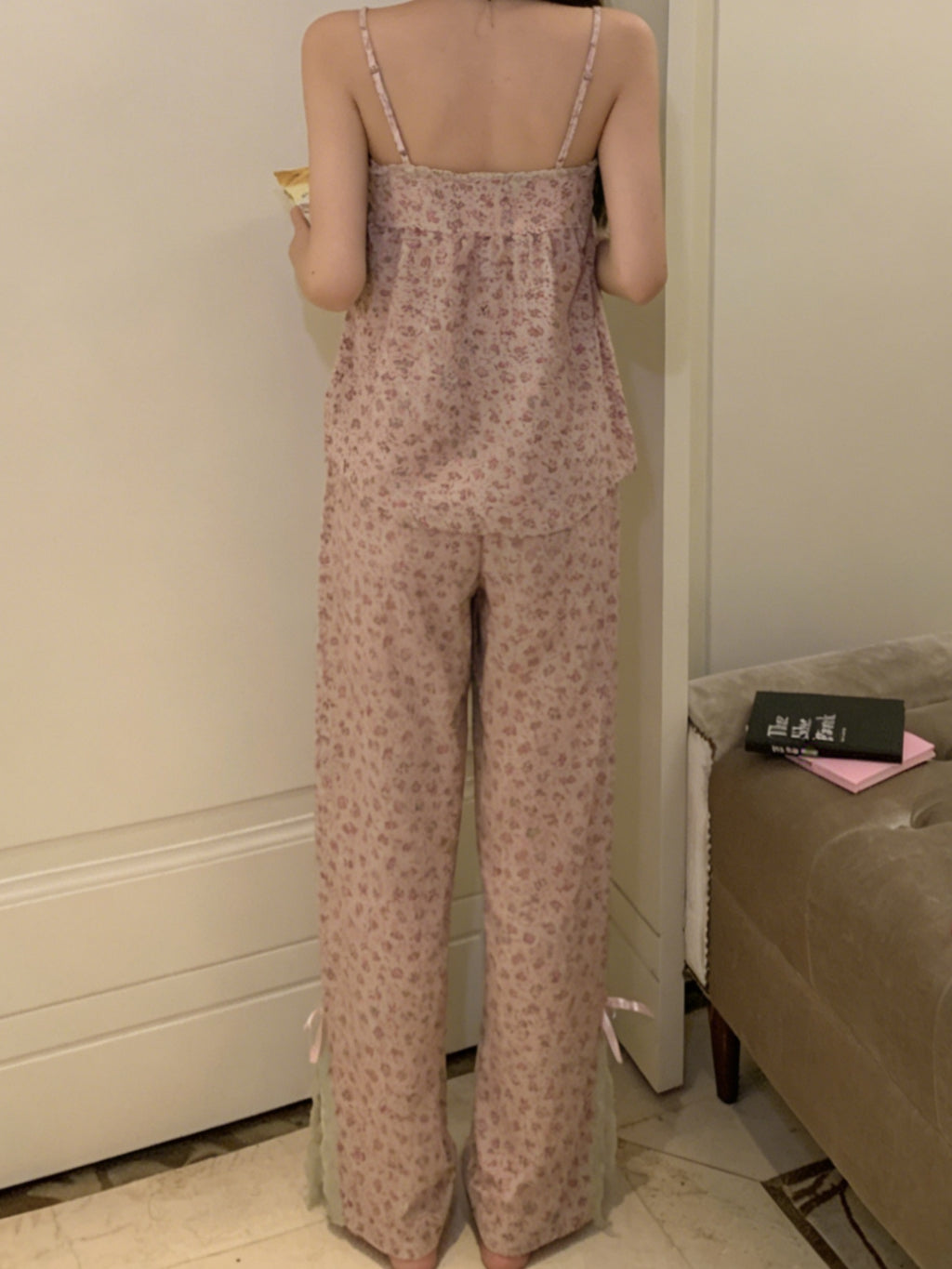 Sweet & Cute Summer 2 Pcs Women 's Sleeveless Sleep Set | Color: Style 2 | Image 2