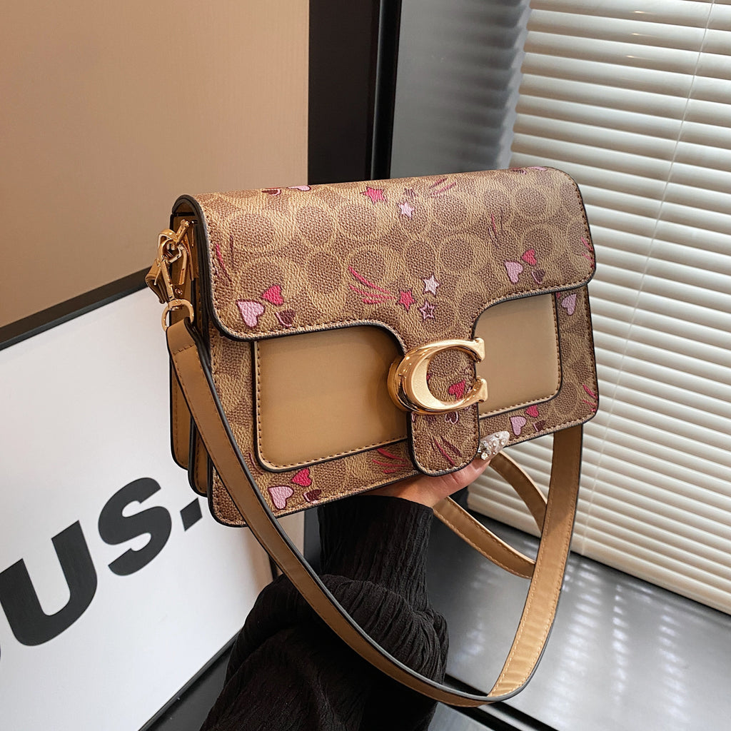 Modern Chic All-Season PU/Artificial Leather/Microfiber Leather Women's Shoulder Bags Other Bags | Color: Khaki | Image 2