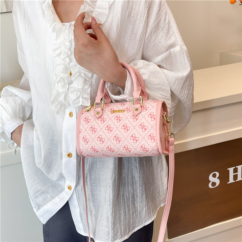 Modern Chic All-Season PU/Artificial Leather/Microfiber Leather, Cloth / Textile Women's Handbags Other Bags | Color: Pink | Image 3