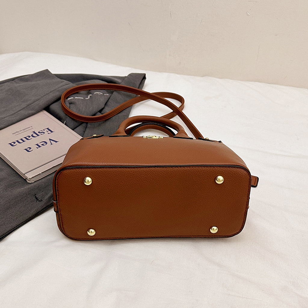 Modern Chic All-Season PU/Artificial Leather/Microfiber Leather Women's Handbags Other Bags | Color: Brown | Image 3