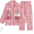 All-Season Sweet & Cute Autumn 2-Piece Girls' Pajama Set, Ages 2-14 | Color: Pink | Image 1