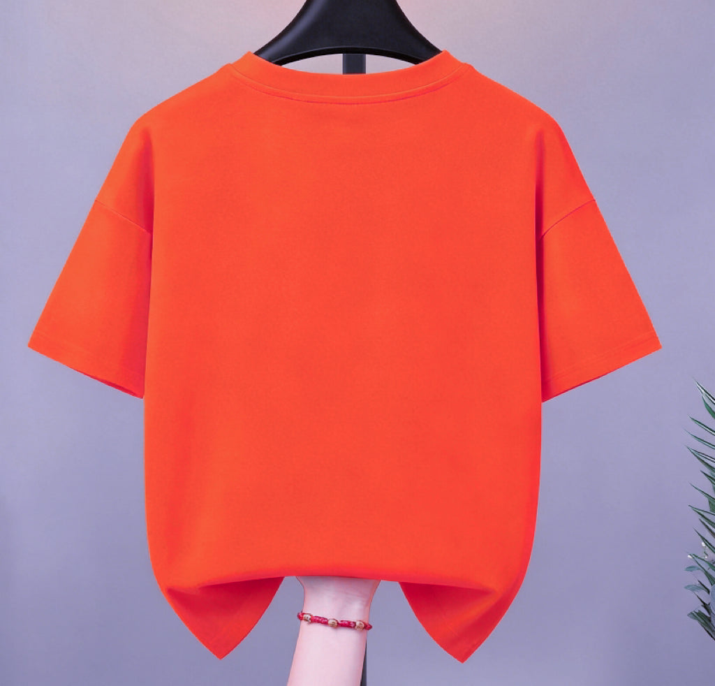 Minimalist Summer Boys' T-Shirt, Ages 2-13 | Color: Apricot | Image 3