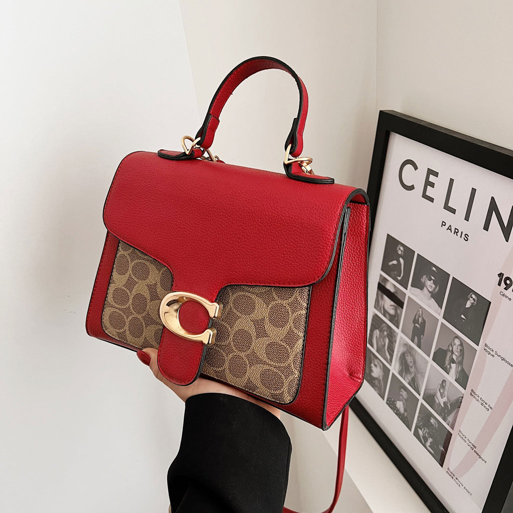 Modern Chic All-Season PU/Artificial Leather/Microfiber Leather Women's Crossbody Bags Other Bags | Color: Red | Image 2
