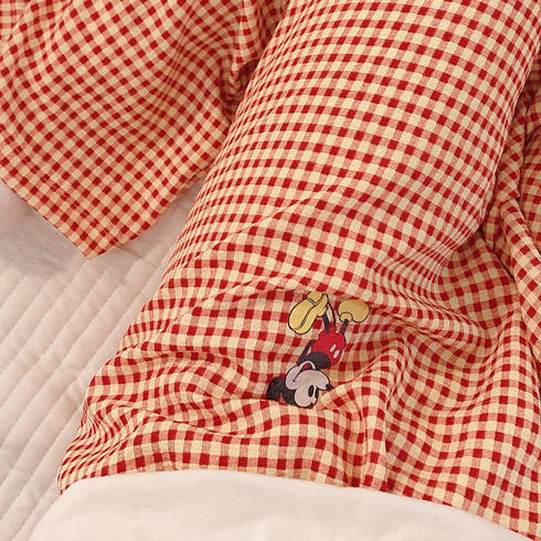 Minimalist All-Season Women 's Sleep Bottom | Color: Brick Red | Image 2