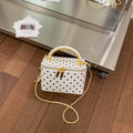 Modern Chic All-Season PU/Artificial Leather/Microfiber Leather Women's Crossbody Bags Box Bags | Color: White | Image 1
