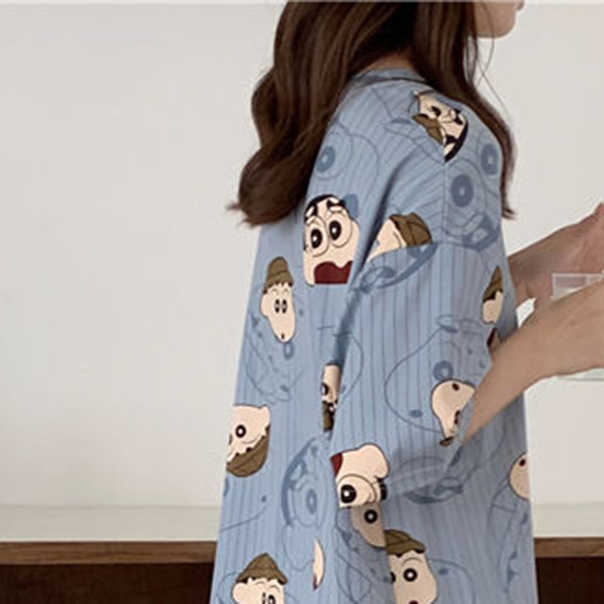 Sweet & Cute Summer Women 's Short  Sleeve Sleep Dress | Color: Style 7 | Image 2
