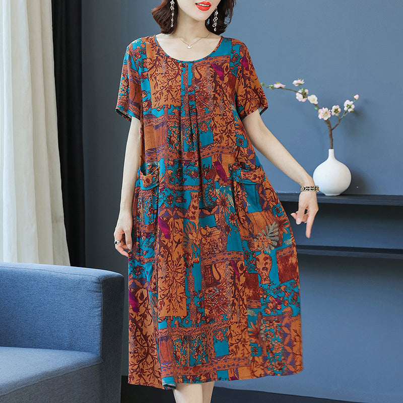 Elegant Summer A-Line Dress | Color: Style 9 | Image 1