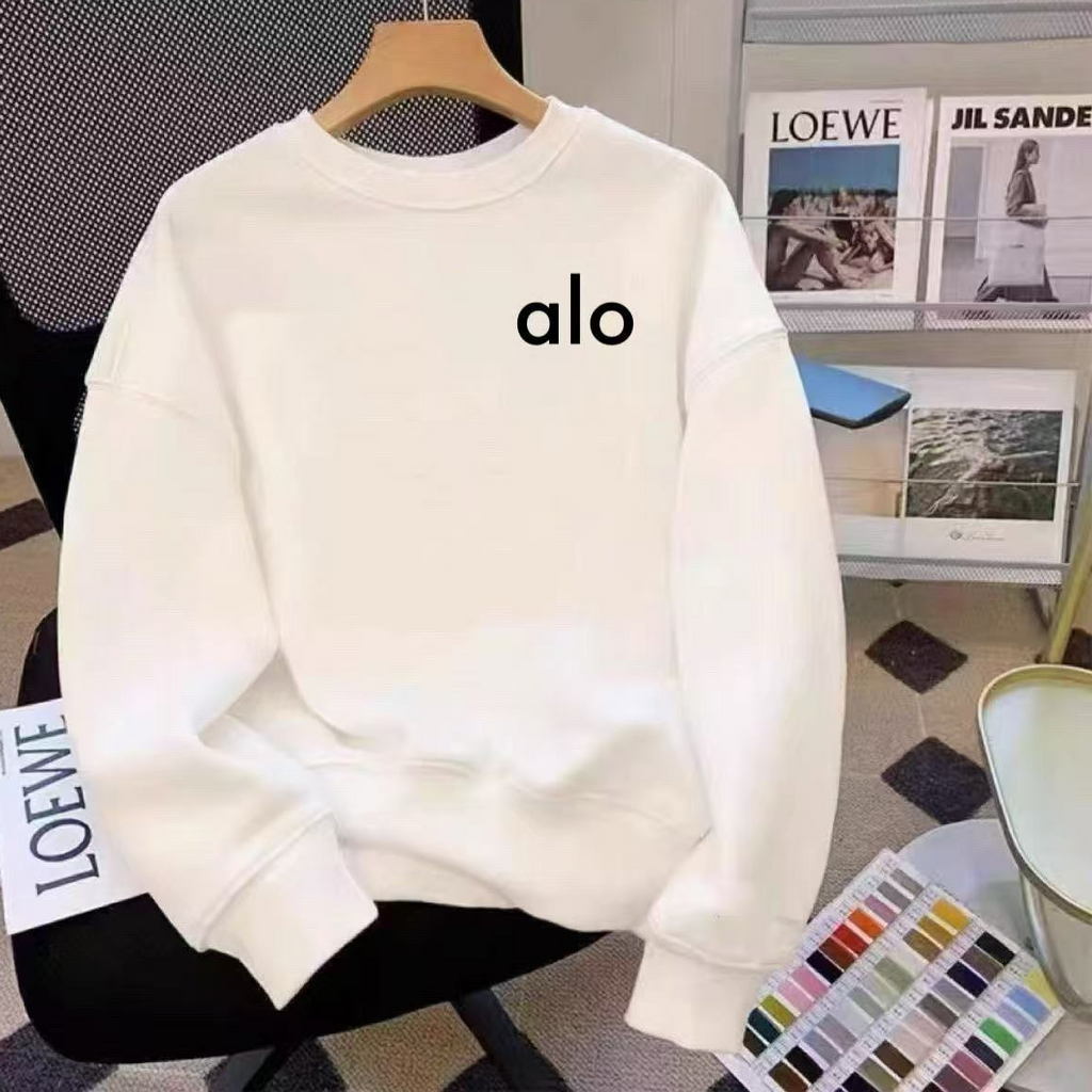 Modern Chic All-Season Minimalist Autumn Unisex Kids' Sweatshirt, Ages 2-13 | Color: White | Image 1