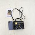 Modern Chic All-Season PU/Artificial Leather/Microfiber Leather Women's Crossbody Bags Box Bags | Color: Black | Image 1