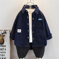 Modern Chic All-Season Trendy Spring Boys' Jacket, Ages 2-11 | Color: Navy | Image 1