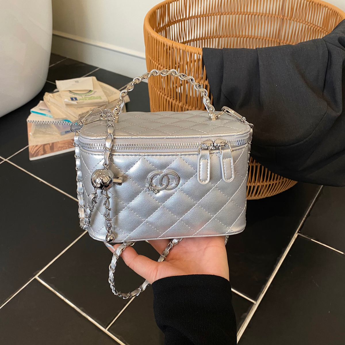 Modern Chic All-Season PU/Artificial Leather/Microfiber Leather Women's Crossbody Bags Box Bags | Color: Style 2 | Image 2