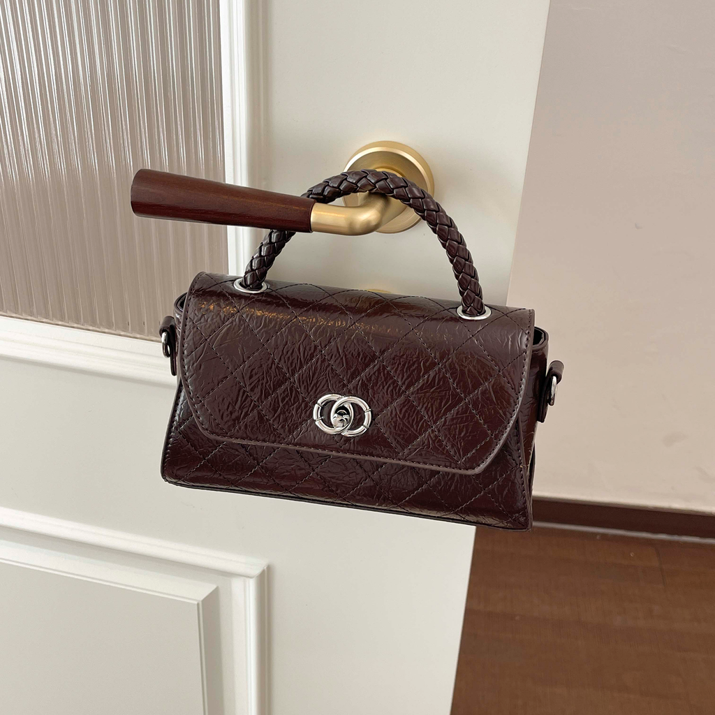 Modern Chic All-Season PU/Artificial Leather/Microfiber Leather Women's Crossbody Bags Other Bags | Color: Coffee | Image 2