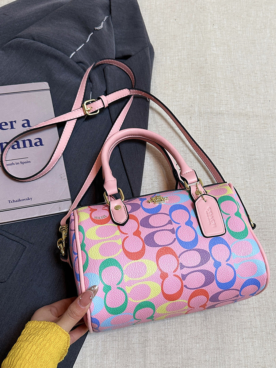 Modern Chic All-Season PU/Artificial Leather/Microfiber Leather Women's Handbags Other Bags | Color: Pink | Image 2