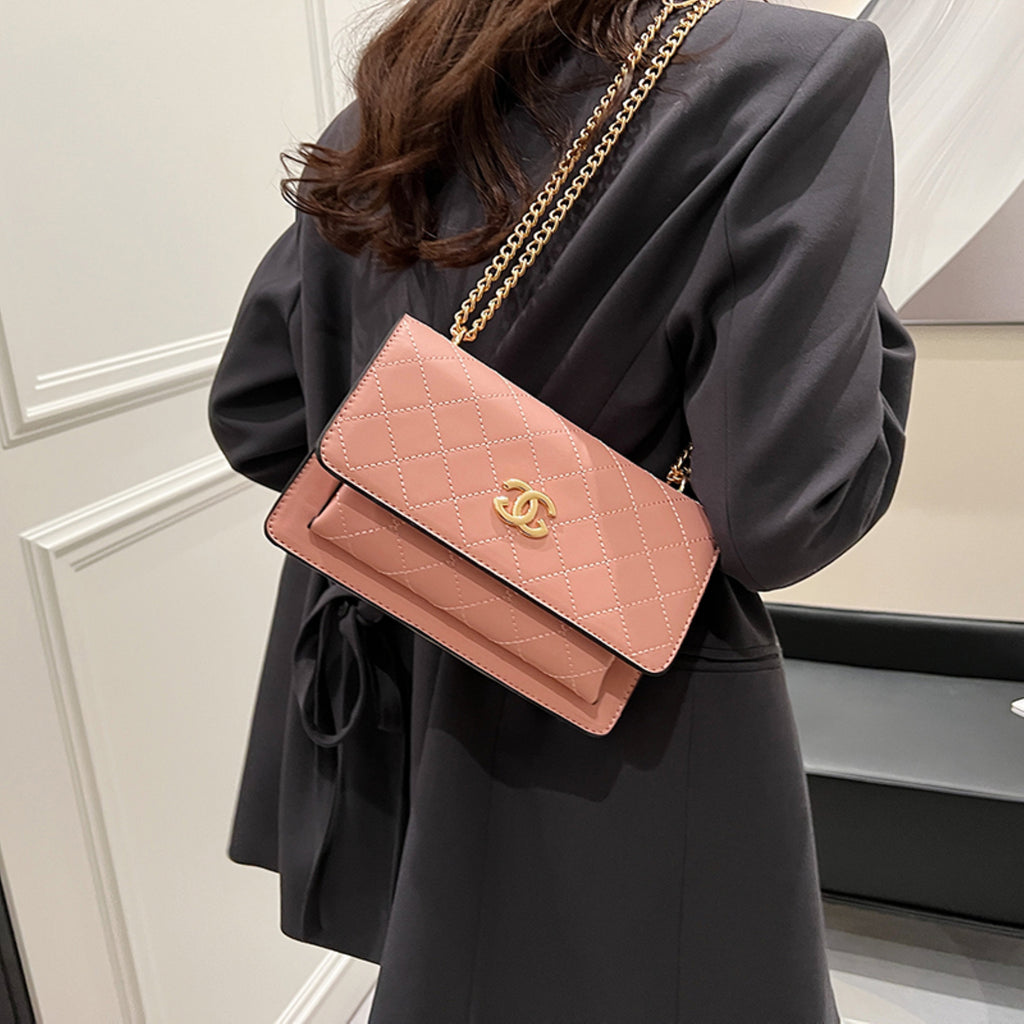 Modern Chic All-Season PU/Artificial Leather/Microfiber Leather Women's Handbags Other Bags | Color: Pink | Image 1