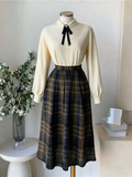 Preppy Autumn Skirt | Color: As the Picture | Image 1