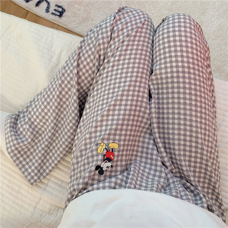 Minimalist All-Season Women 's Sleep Bottom | Color: Grey | Image 1