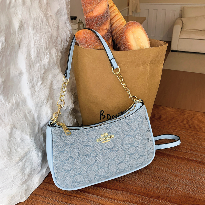Modern Chic All-Season PU/Artificial Leather/Microfiber Leather Women's Handbags Other Bags | Color: Light Blue | Image 2