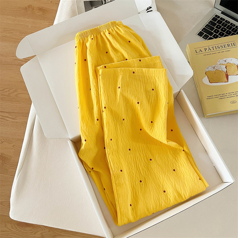 Sweet & Cute All-Season 2 Pcs Women 's Long Sleeve Sleep Set | Color: Style 1 | Image 2
