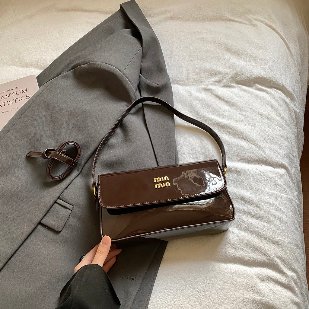 Modern Chic All-Season PU/Artificial Leather/Microfiber Leather Women's Handbags Other Bags | Color: Coffee | Image 1