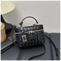 Modern Chic All-Season PU/Artificial Leather/Microfiber Leather Women's Crossbody Bags Box Bags | Color: Black | Image 1