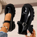 Modern Chic All-Season PU/Artificial Leather/Microfiber Leather Women's Platform Heels | Color: Style 1 | Image 1