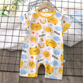Minimalist Summer Unisex Baby Jumpsuit, Ages 1-24 Months | Color: Style 1 | Image 1