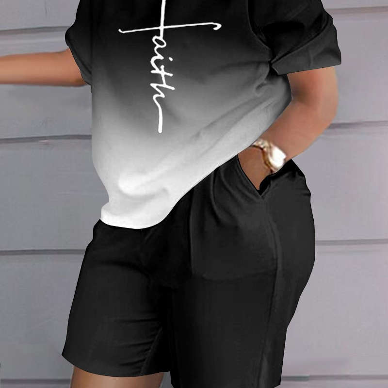 Casual Sporty Summer T-Shirt | Color: Style 1 | Image 1