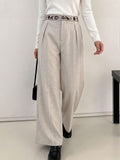 Preppy All-Season Trousers | Color: White | Image 1