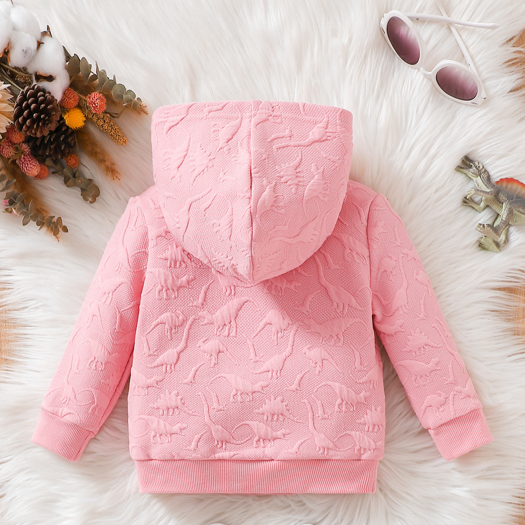 Sweet & Cute Autumn Girls' Sweatshirt | Color: Pink | Image 3