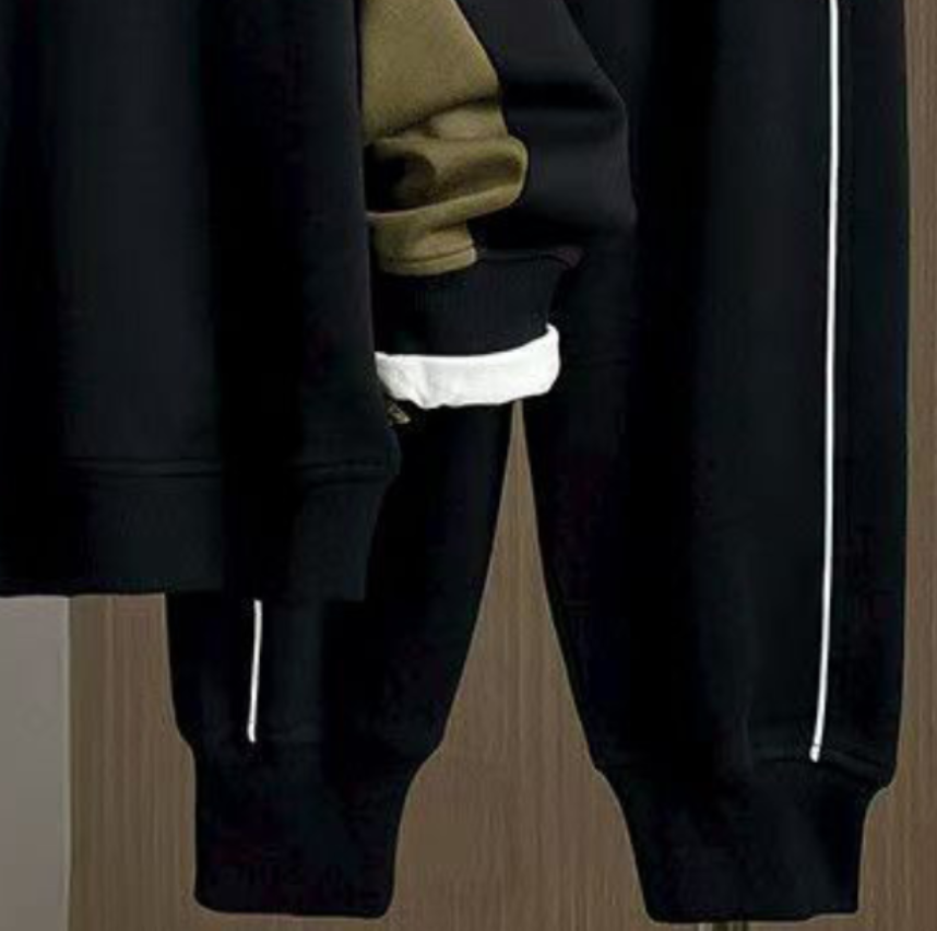 Casual Sporty Autumn 2-Piece Boys' Pants Suit, Ages 4-14 | Color: Green | Image 2