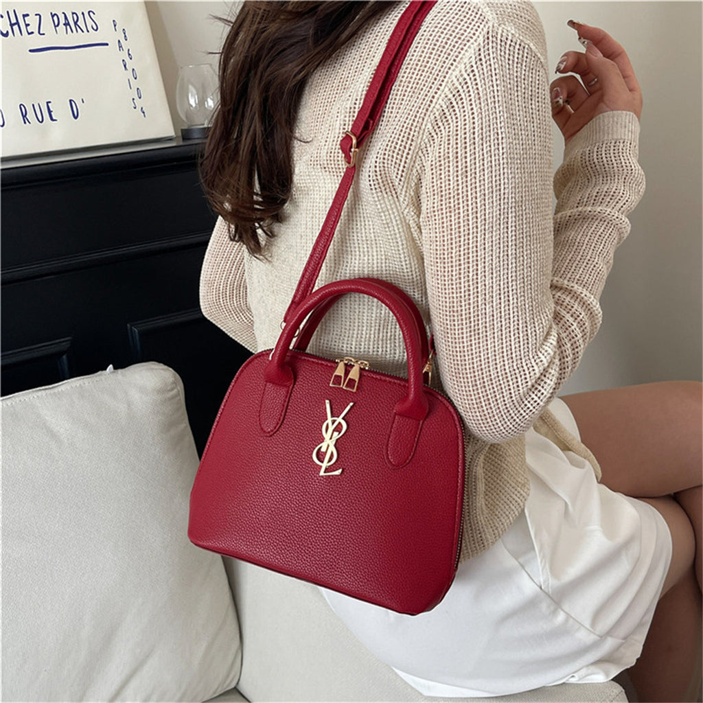 Modern Chic All-Season PU/Artificial Leather/Microfiber Leather Women's Handbags Other Bags | Color: Red | Image 2