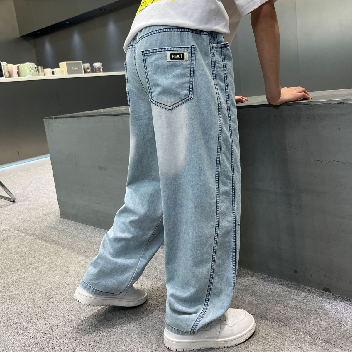 Casual Sporty Summer Boys' Jeans, Ages 3-14 | Color: Blue | Image 2