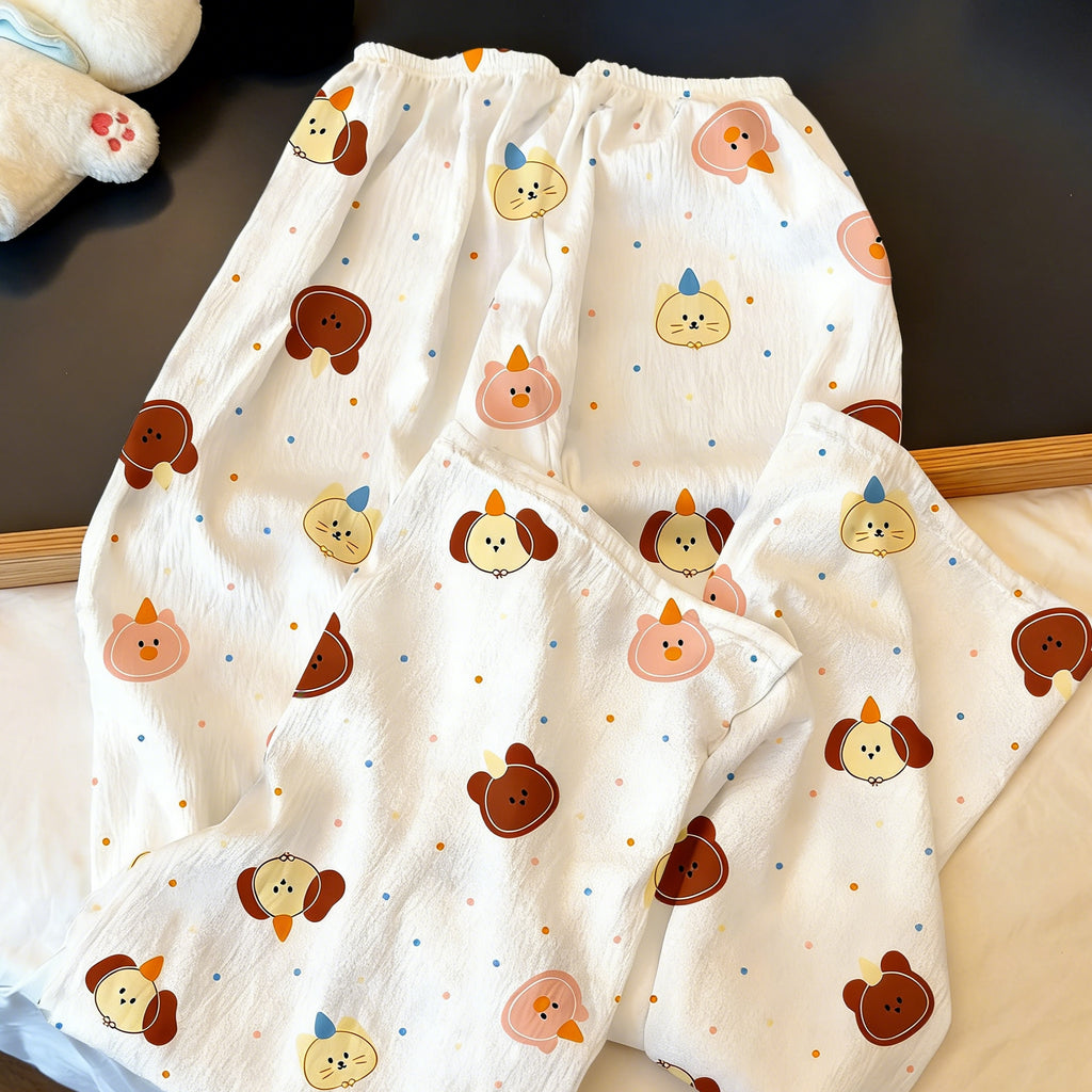 Sweet Feminine All-Season Women 's Sleep Bottom | Color: Style 4 | Image 2