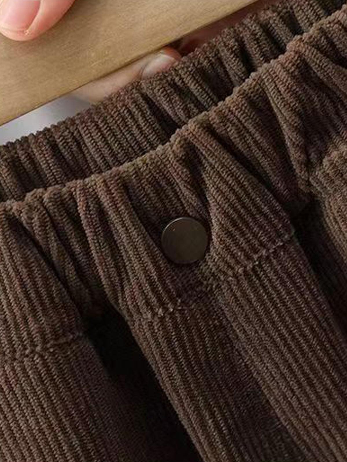 Minimalist Winter Boys' Casual Pants, Ages 2-7 | Color: Coffee | Image 2