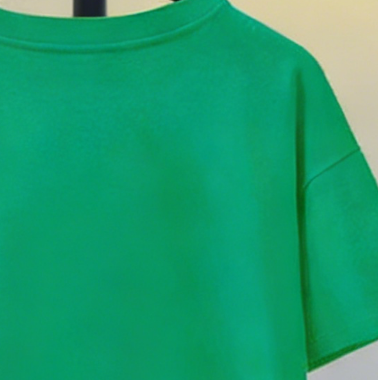 Modern Chic All-Season Minimalist Summer 2-Piece Boys' Pants Suit, Ages 4-14 | Color: Green | Image 2