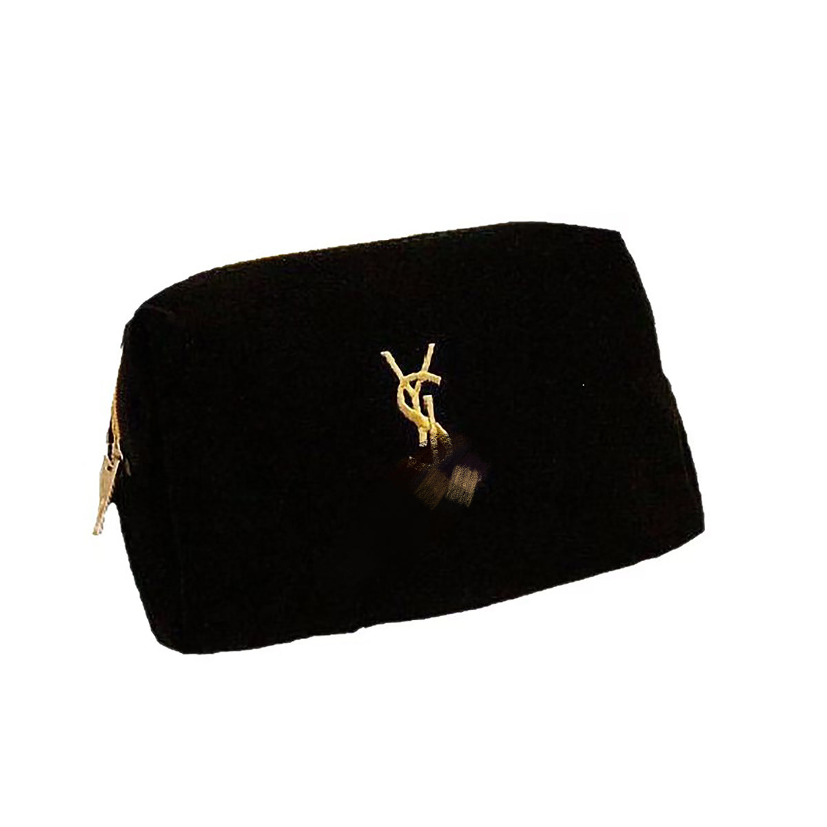 Modern Chic Women's Cosmetic Bag Cosmetic Bag | Color: Black | Image 2