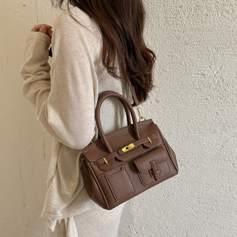 Modern Chic All-Season PU/Artificial Leather/Microfiber Leather Women's Crossbody Bags Other Bags | Color: Brown | Image 1