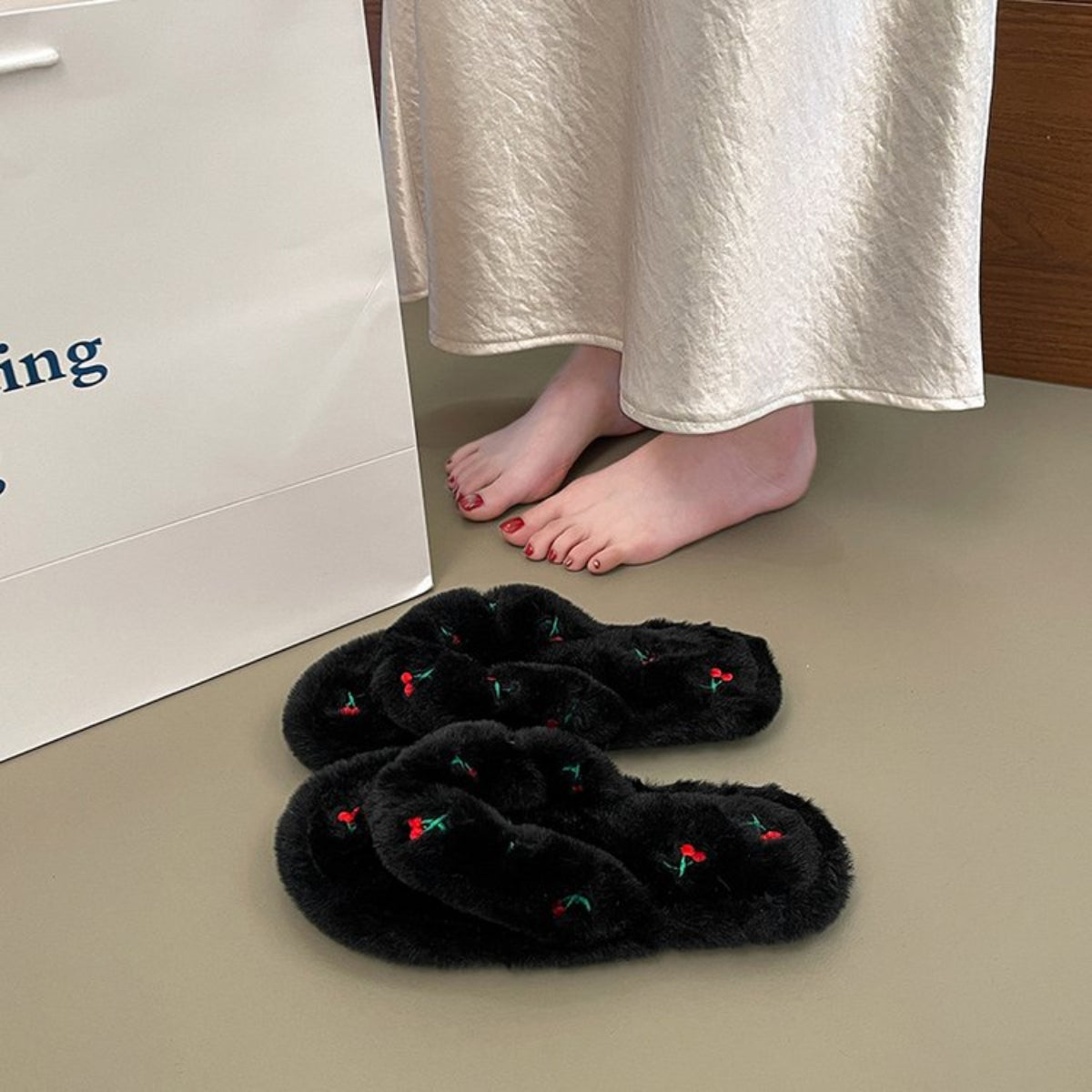 Modern Chic All-Season Others Women's Home Slippers | Color: Style 4 | Image 2