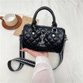 Modern Chic All-Season PU/Artificial Leather/Microfiber Leather Women's Handbags Other Bags | Color: Black | Image 1