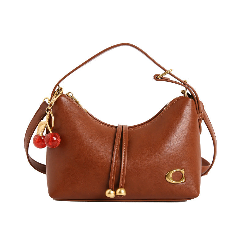 Modern Chic All-Season PU/Artificial Leather/Microfiber Leather Women's Crossbody Bags Other Bags | Color: Brown | Image 2