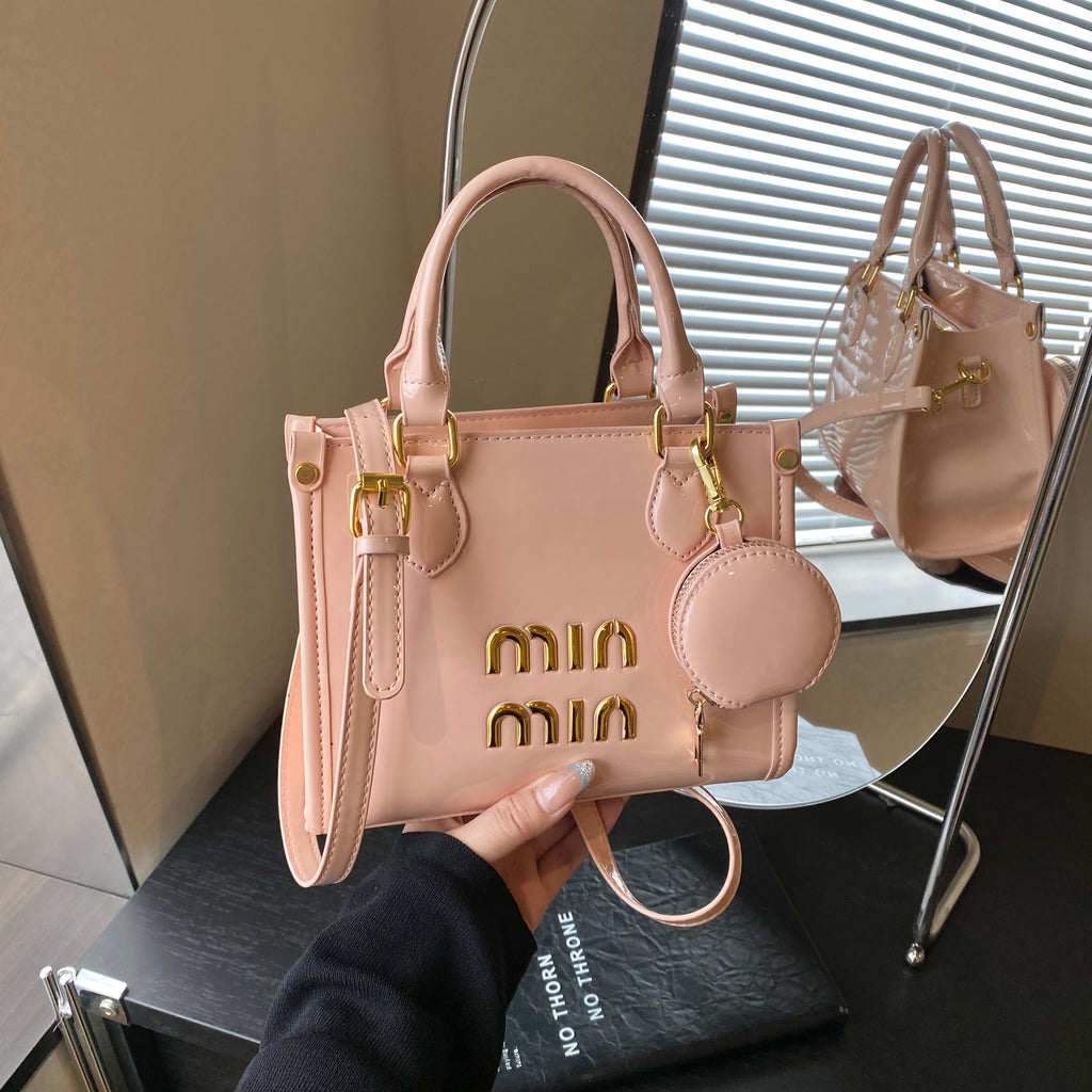 Modern Chic All-Season PU/Artificial Leather/Microfiber Leather Women's Shoulder Bags Other Bags | Color: Pink | Image 2