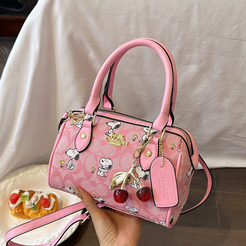 Modern Chic All-Season PU/Artificial Leather/Microfiber Leather Women's Handbags Other Bags | Color: Pink | Image 2