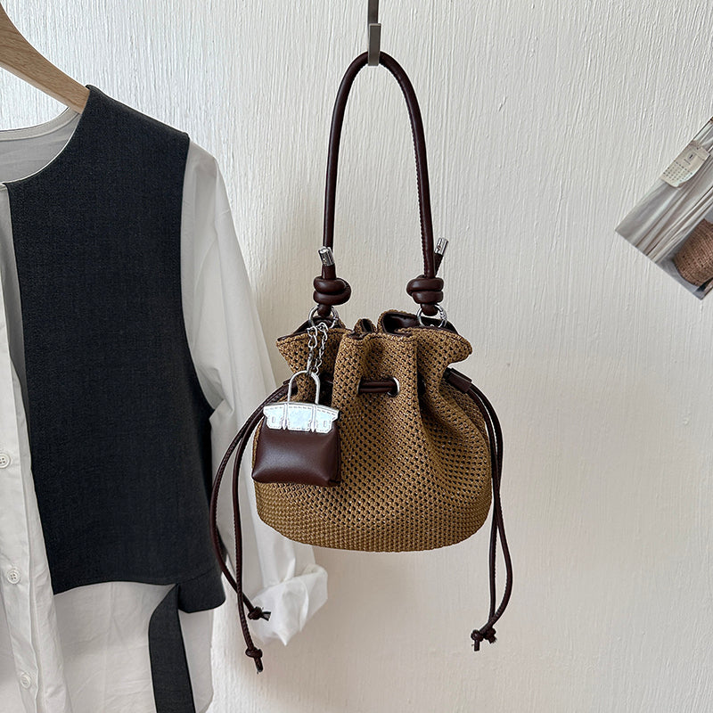 Modern Chic All-Season Cloth / Textile, PU/Artificial Leather/Microfiber Leather Women's Crossbody Bags Other Bags | Color: Khaki | Image 1