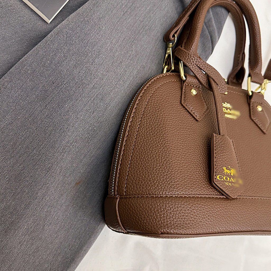 Modern Chic All-Season PU/Artificial Leather/Microfiber Leather Women's Handbags Other Bags | Color: Coffee | Image 3