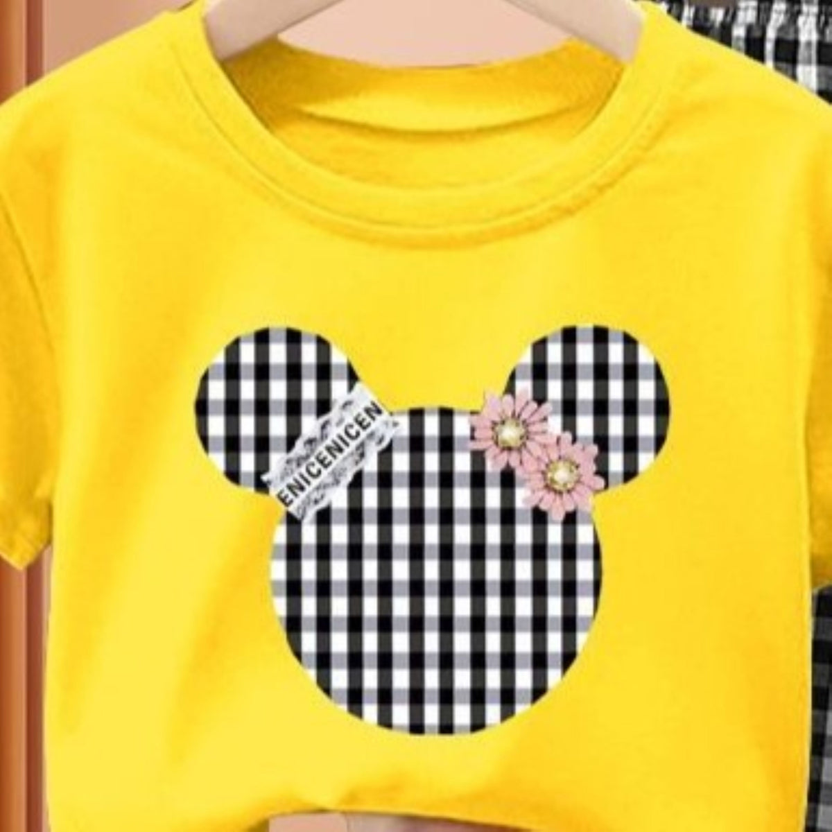 Modern Chic All-Season Minimalist Summer 2-Piece Unisex Kids' Pants Suit, Ages 2-11 | Color: Yellow | Image 3