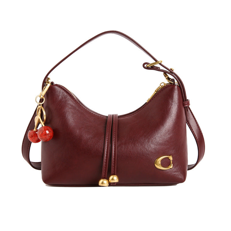 Modern Chic All-Season PU/Artificial Leather/Microfiber Leather Women's Crossbody Bags Other Bags | Color: Deep Red | Image 1