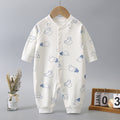 Minimalist Autumn Unisex Baby Jumpsuit, Ages 1-24 Months | Color: Style 1 | Image 1